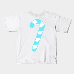 AQUA CANDY CANE - CUTE CHRISTMAS DESIGN Kids T-Shirt